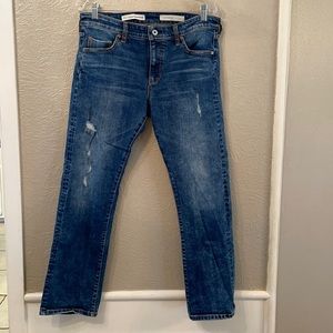 Pilcro and the Letterpress jeans- Slim Straight 31- Anthropologie